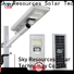 SRS 100w best outdoor solar street lights company for home