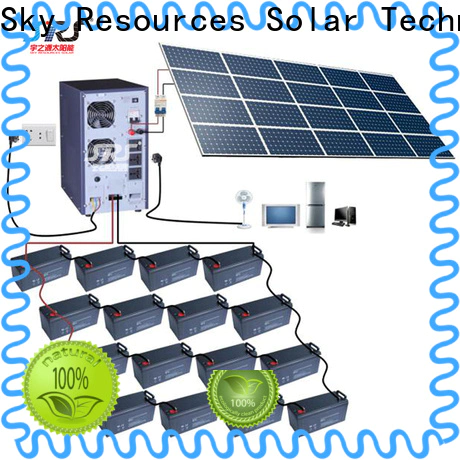 SRS 1500w portable solar power system company for house