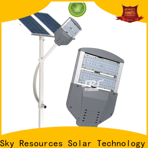 SRS Custom solar led street lamp for business for garden