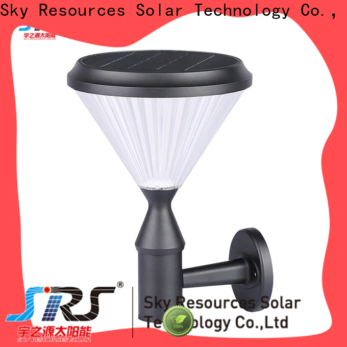 SRS Top solar powered pir led wall light suppliers for school