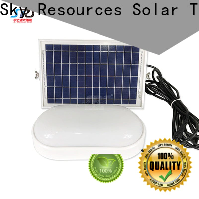 SRS remote outdoor solar lamp lights suppliers for school