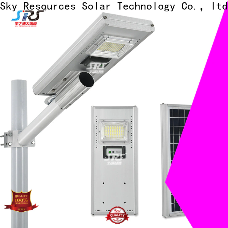 SRS Wholesale pole solar street light company for home