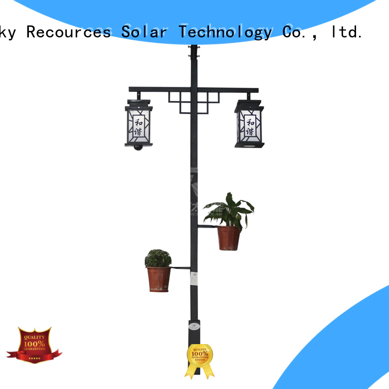 SRS ip65 solar lights in the garden products for posts