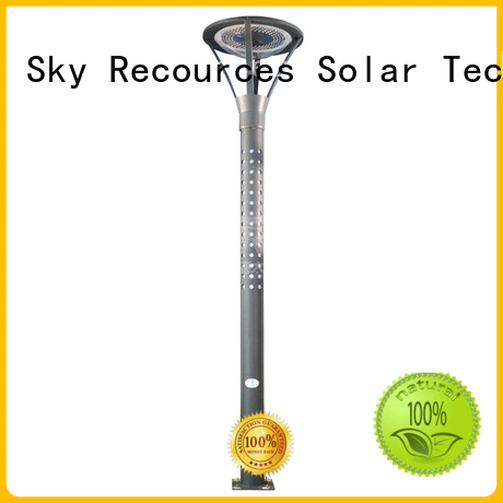 SRS outdoor solar garden lights uses for posts
