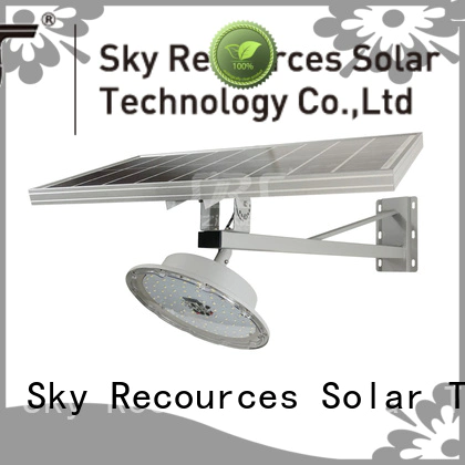 SRS semi-integrated solar street light price list for fence post