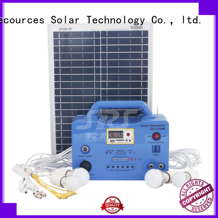 SRS install cheap solar power project for home