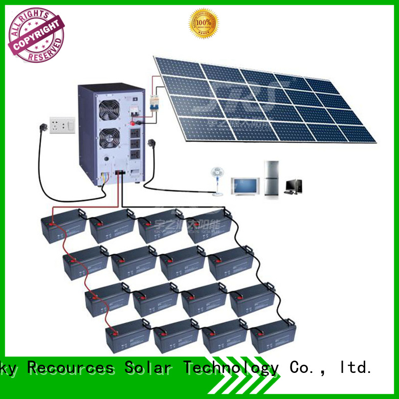 SRS solar energy system project