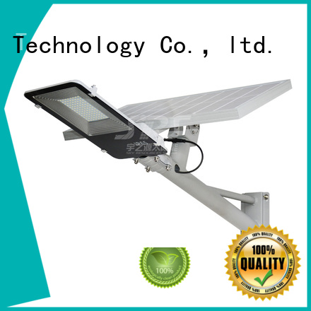 SRS install solar powered road lights configuration for school