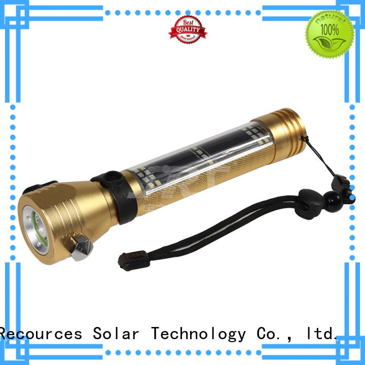 SRS solar flashlight series for school