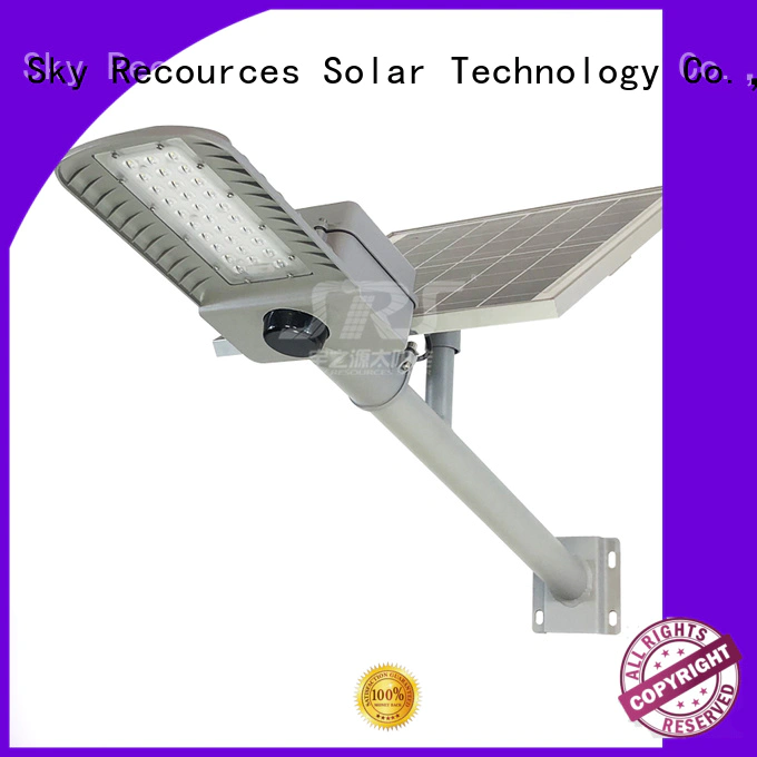 SRS waterproof solar powered road lights price list for fence post