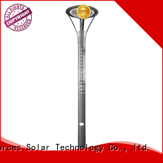 SRS solar garden path lights make in China for shady areas