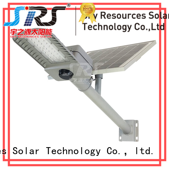 SRS semi-integrated solar street light specification for flagpole