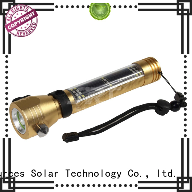 SRS national small solar flashlight project for pathway