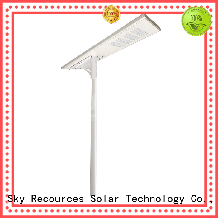 SRS high powered solar street light online deals for public lighting