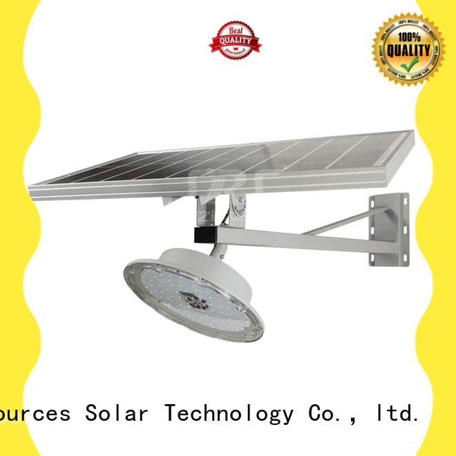 SRS decorative solar street lights with battery for fence post