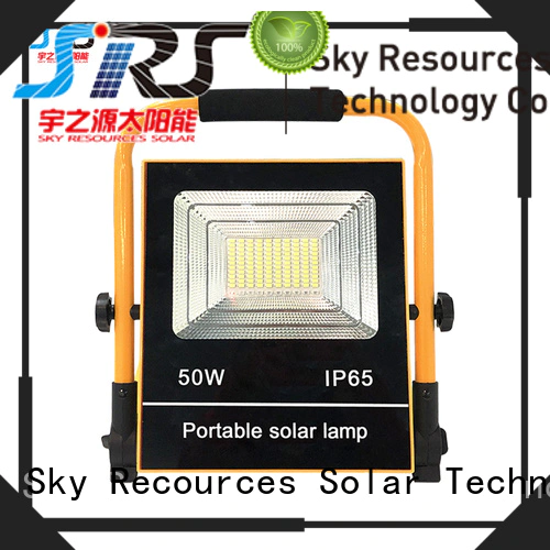 SRS commercial solar powered flood lights outdoor customized for village