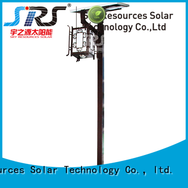 SRS modern garden lamp post lights uses for posts