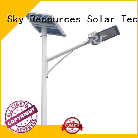 SRS cheap solar led lights manufacturers with battery for fence post