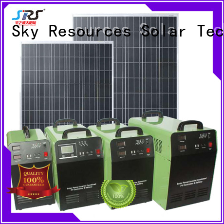 SRS indoor small solar system application for house