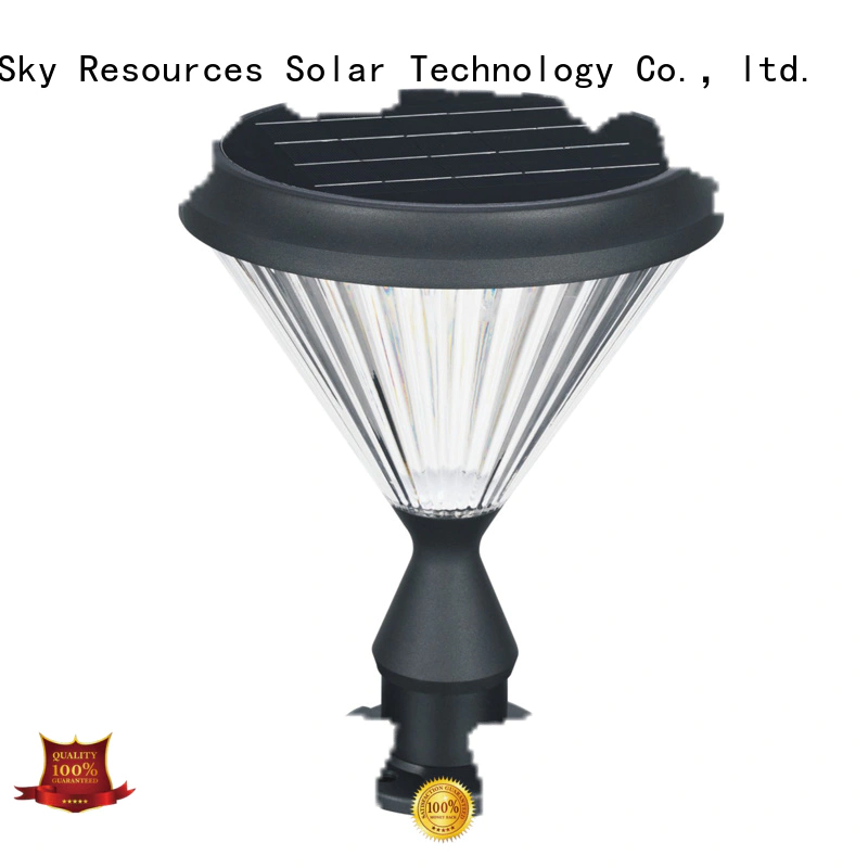SRS Wholesale post top solar lights suppliers for school