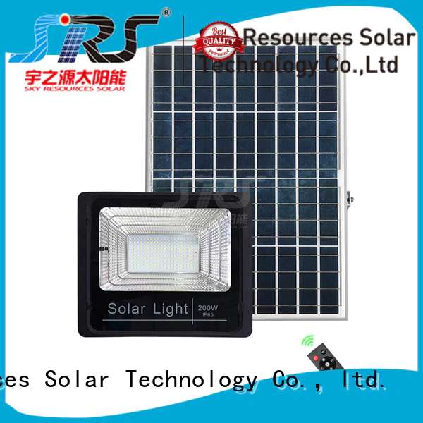 SRS integrated solar led flood lights with good price for village