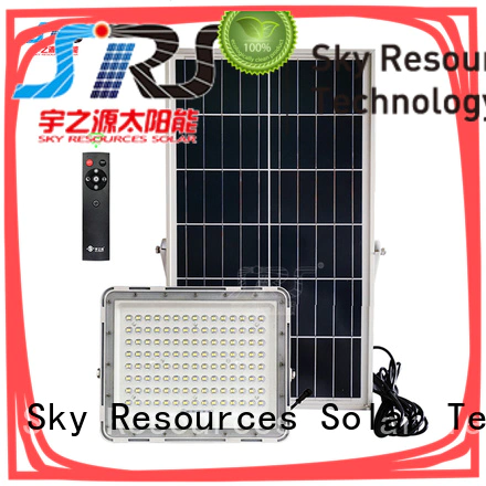 SRS yzyll106 commercial solar powered flood lights outdoor customized for village