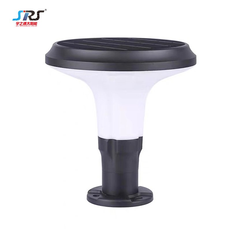 Solar Powered Outdoor Pillar Lights for Gate Wholesale Supplier YZY-CP-084-1004-Z-1