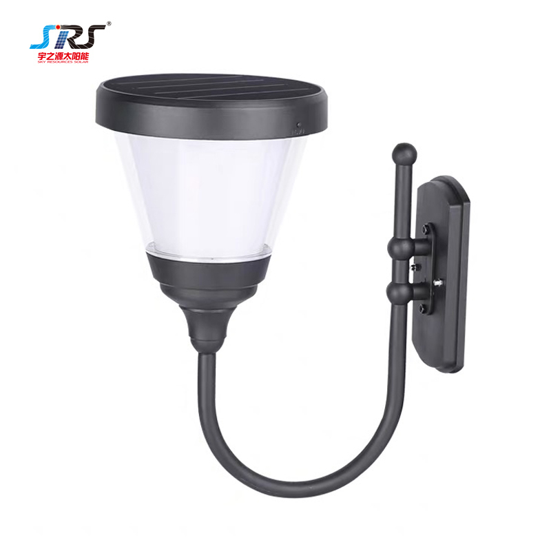 Custom Solar Exterior Wall Light Fixtures with Switch YZY-BD-081-1-2106B