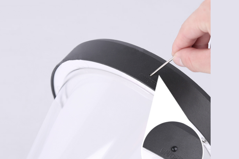 Concealed waterproof switch