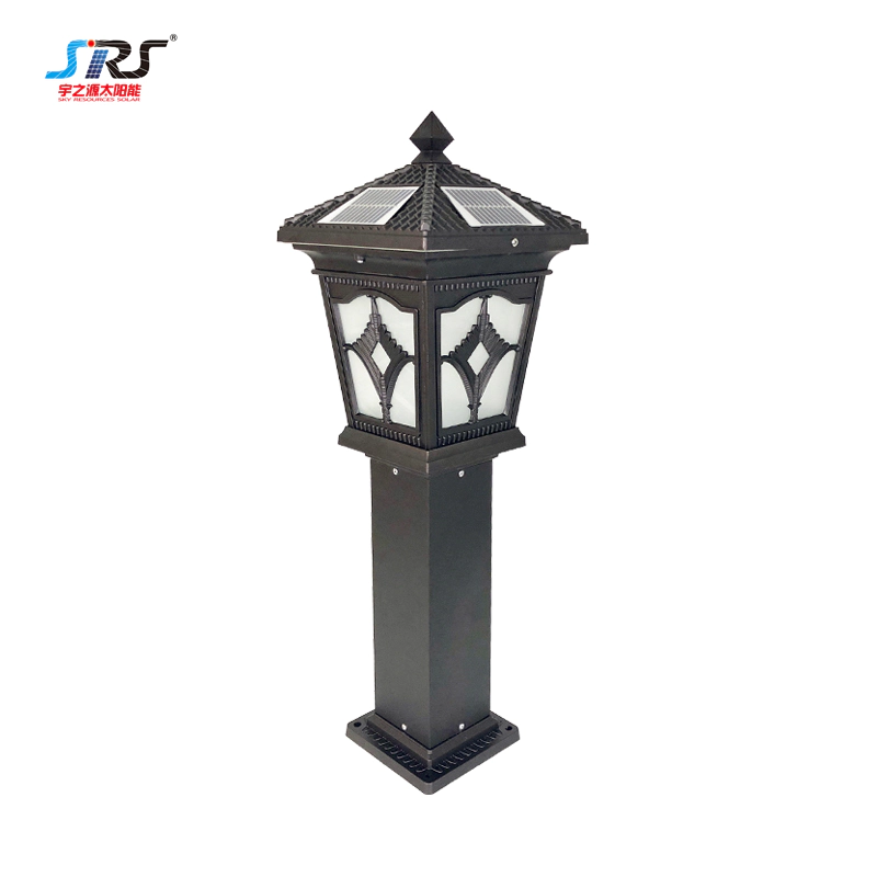 Outdoor Solar Powered Lawn Lights Double Color Garden Lights YZY-CP-094 Supplier