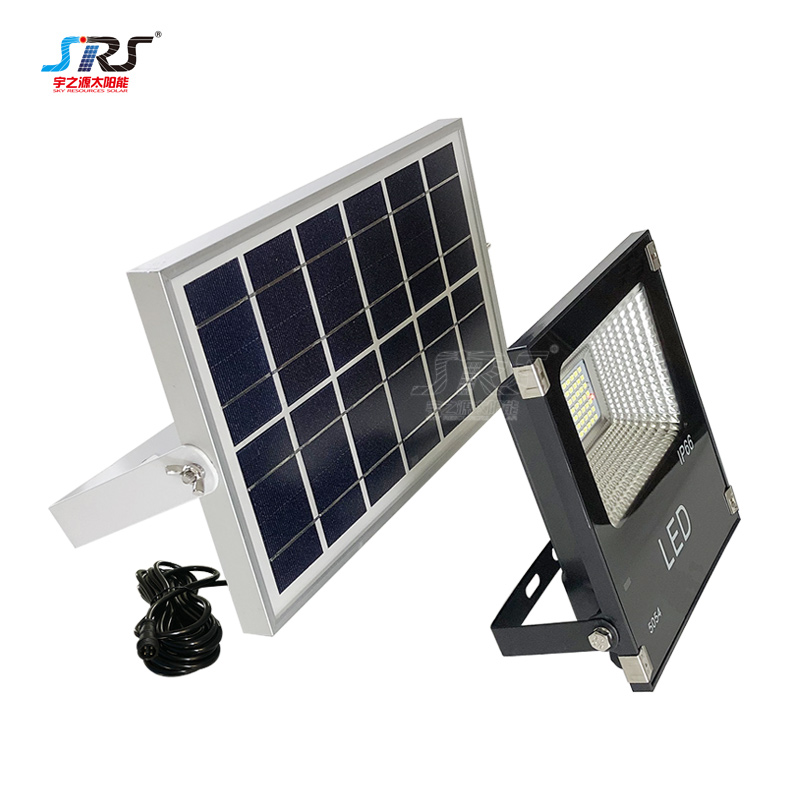 New 2000 lumen solar flood light outdoor factory for home use-1