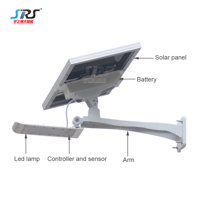 Remote Control Solar Powered Road Lights 60w Wholesale Supplier YZY-LL-206