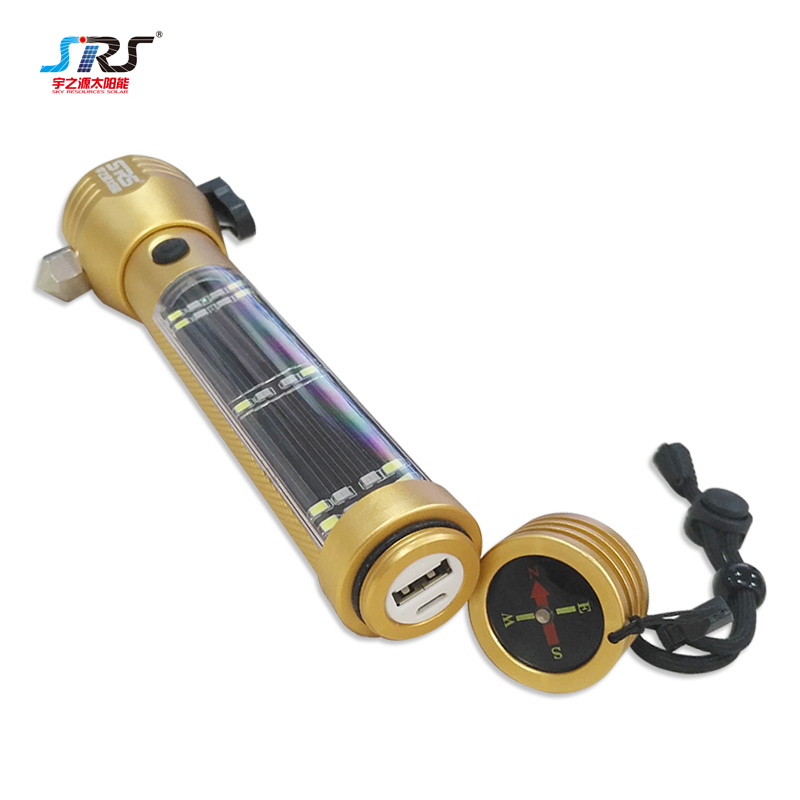 Custom solar rechargeable torch hammer for business for inside-1