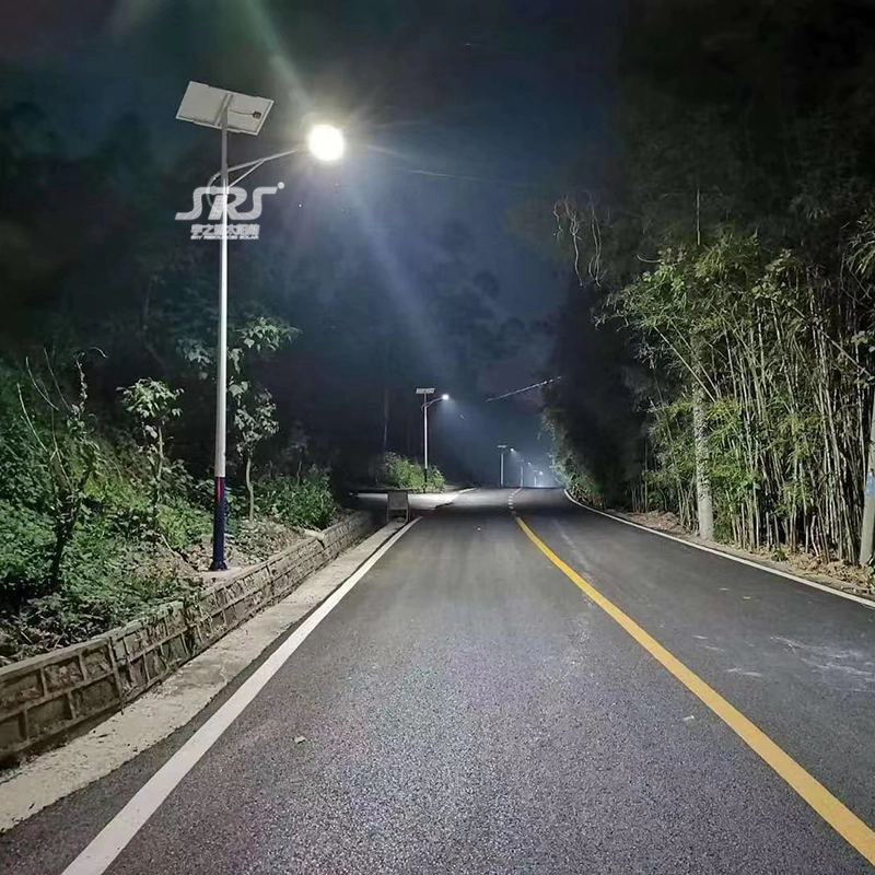Solar street lamp how to adjust the time?