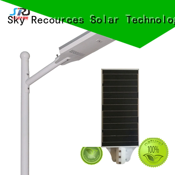 automatic 60w all in one solar street light led components for garden