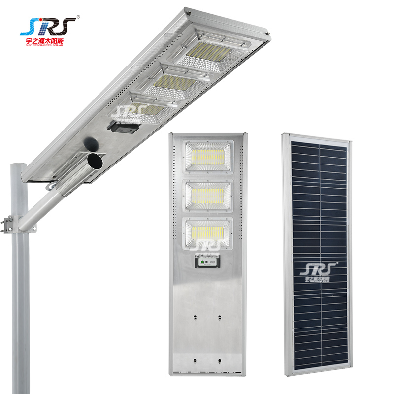Custom Integrated All in One Solar Street Light 60w 90w 120w 180w YZY-LL-325