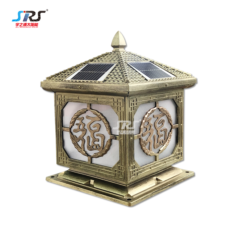 Top solar fence lights control supply for home use-2