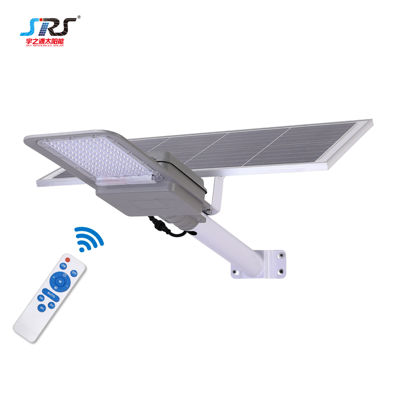 120W high brightness solar street light with remote control YZN-LL-804