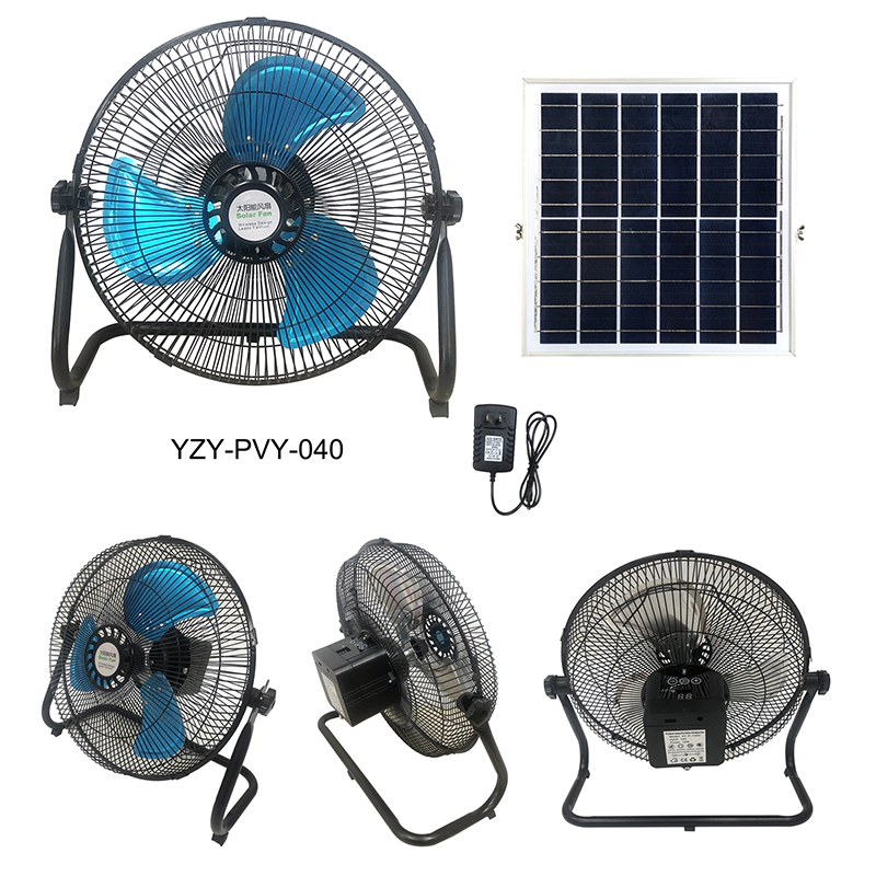 Outdoor Portable Solar Fan Without electricity bill for home camping