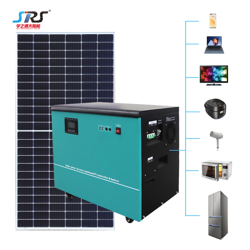 High power 2000w-5000w Solar power generation system for home