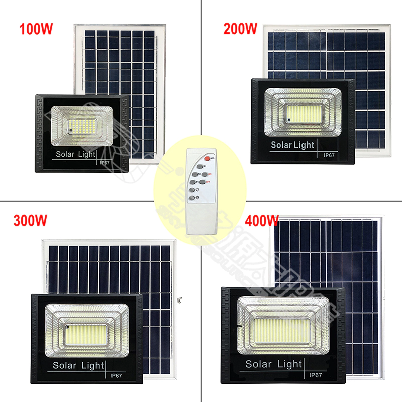 Wholesale Solar Led Flood Light Outdoor High Powered IP65 100 Watt