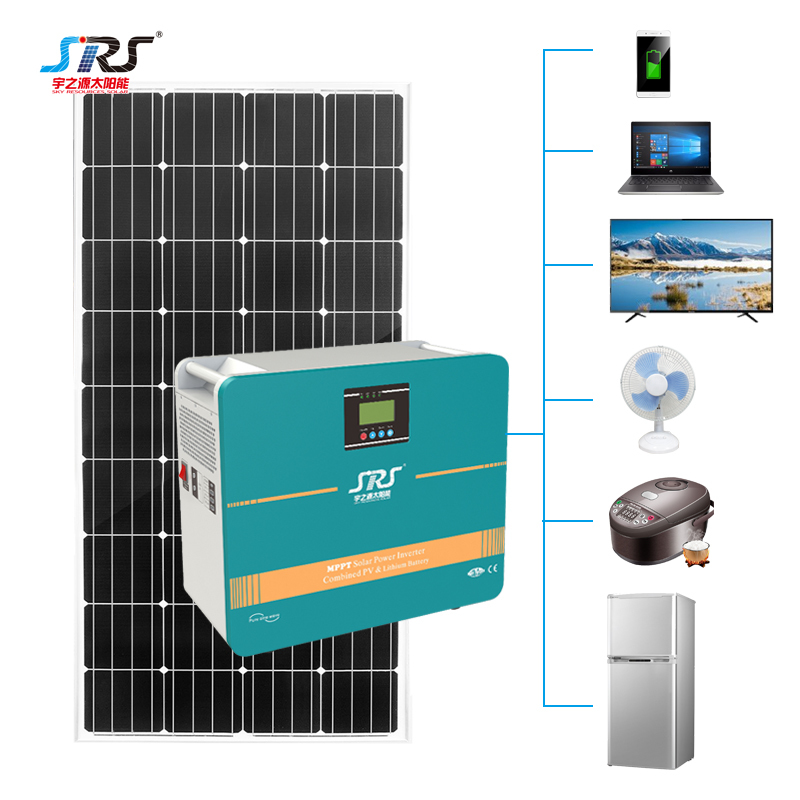 1000w 2000w Portable Power Station, MPPT Solar Generator for Emergency Home Use