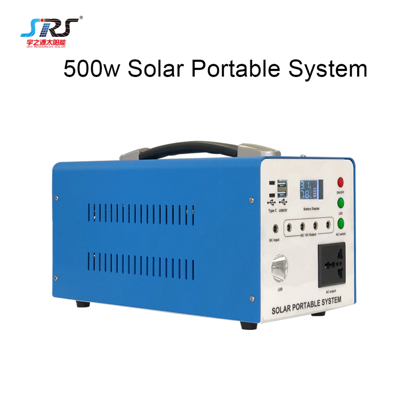 Best portable solar generator LiFePo4 power station for sale YZY-TL-500H-B