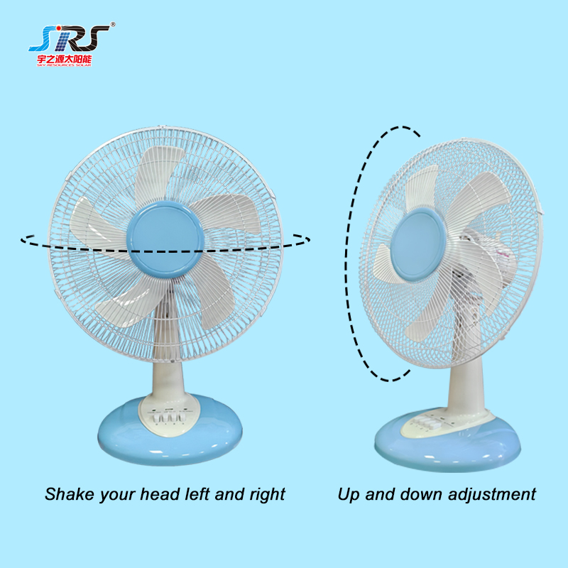 Hot sale portable solar energy fan 12 inch with solar panel YZY-PVY-048