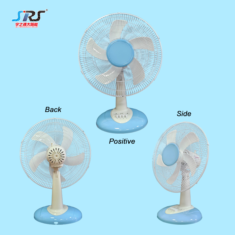 Hot sale portable solar energy fan 12 inch with solar panel YZY-PVY-048