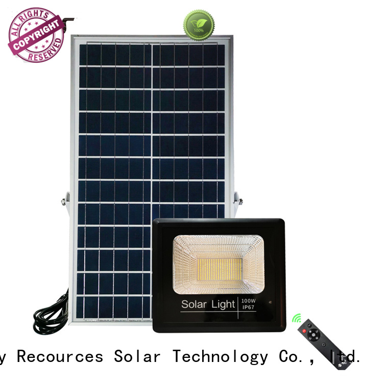 SRS solar powered outdoor flood lights series for village