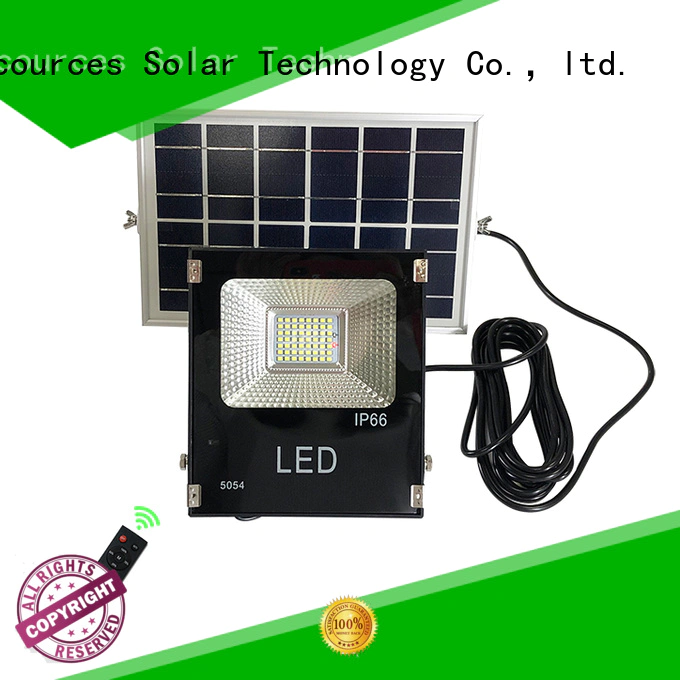 SRS commercial solar powered flood lights outdoor wholesale for home use