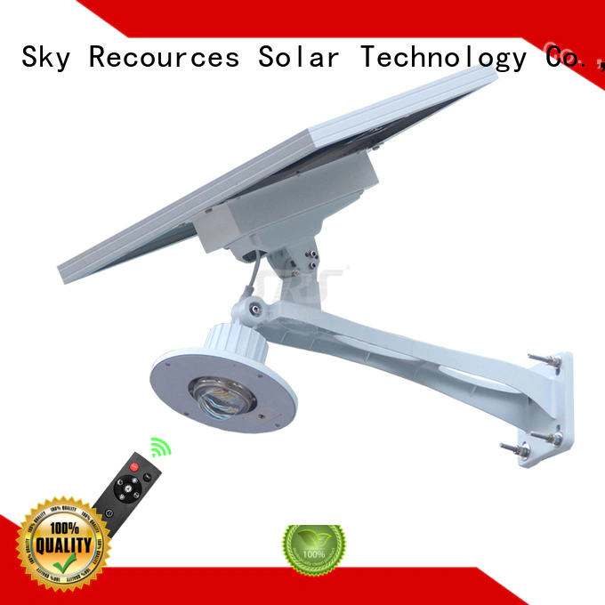 fix semi-integrated solar street light with battery for flagpole