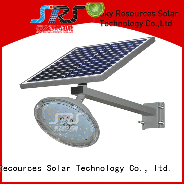 SRS solar light manufacturer configuration for flagpole