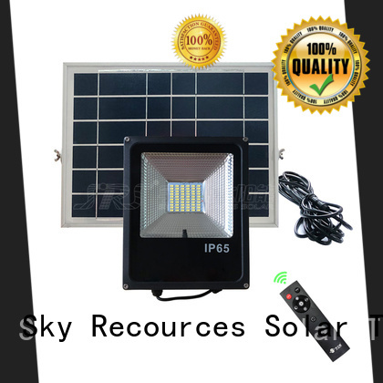 SRS commercial solar flood lights with good price for village